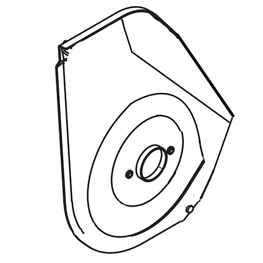 Part #790-00444-0606, Auger Plate, Right