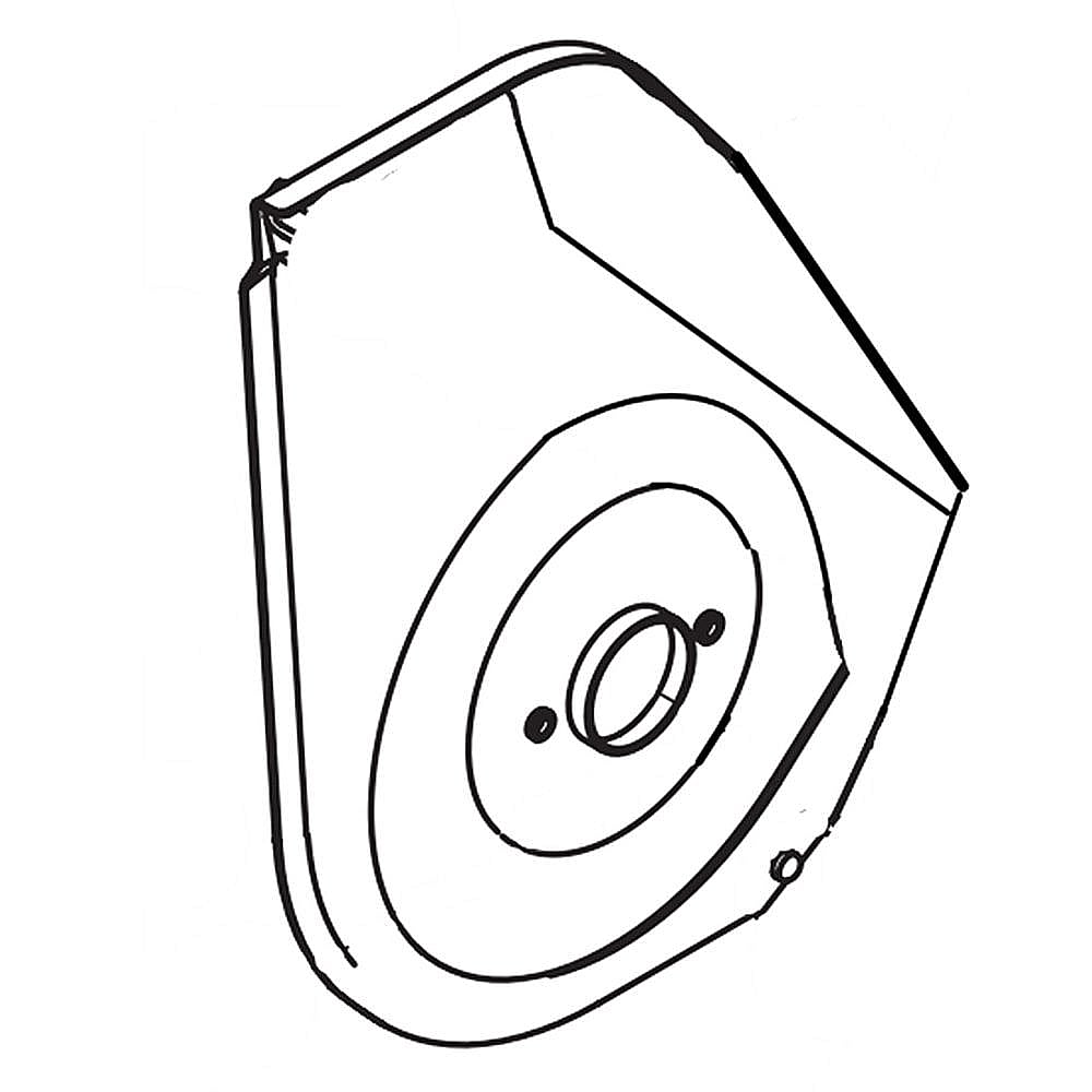 Part #790-00444-0638, Auger Plate, Right