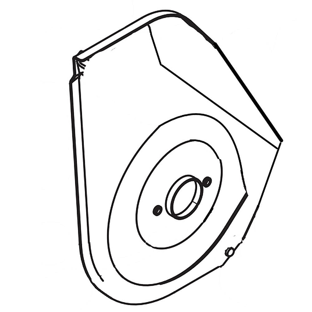 Part #790-00444-0650, Auger Plate, Right