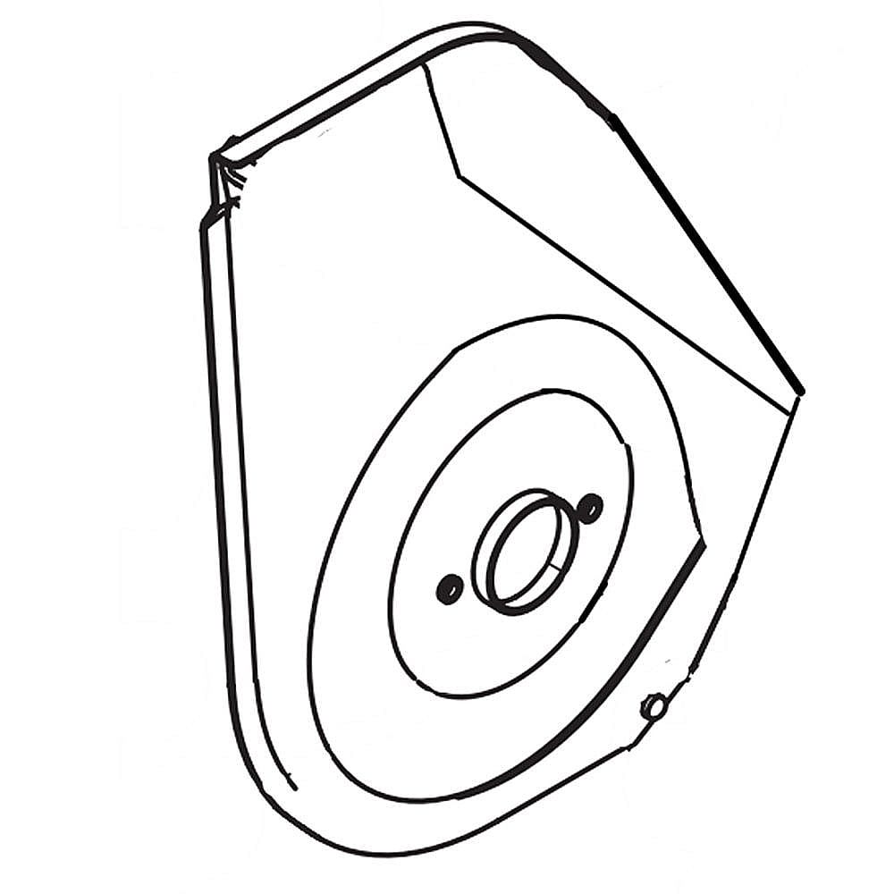 Part #790-00444-0709, Auger Plate, Right
