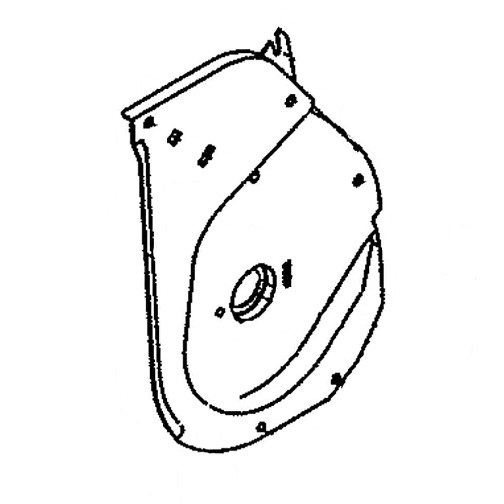 Part #790-00445-0638, Auger Plate, Left