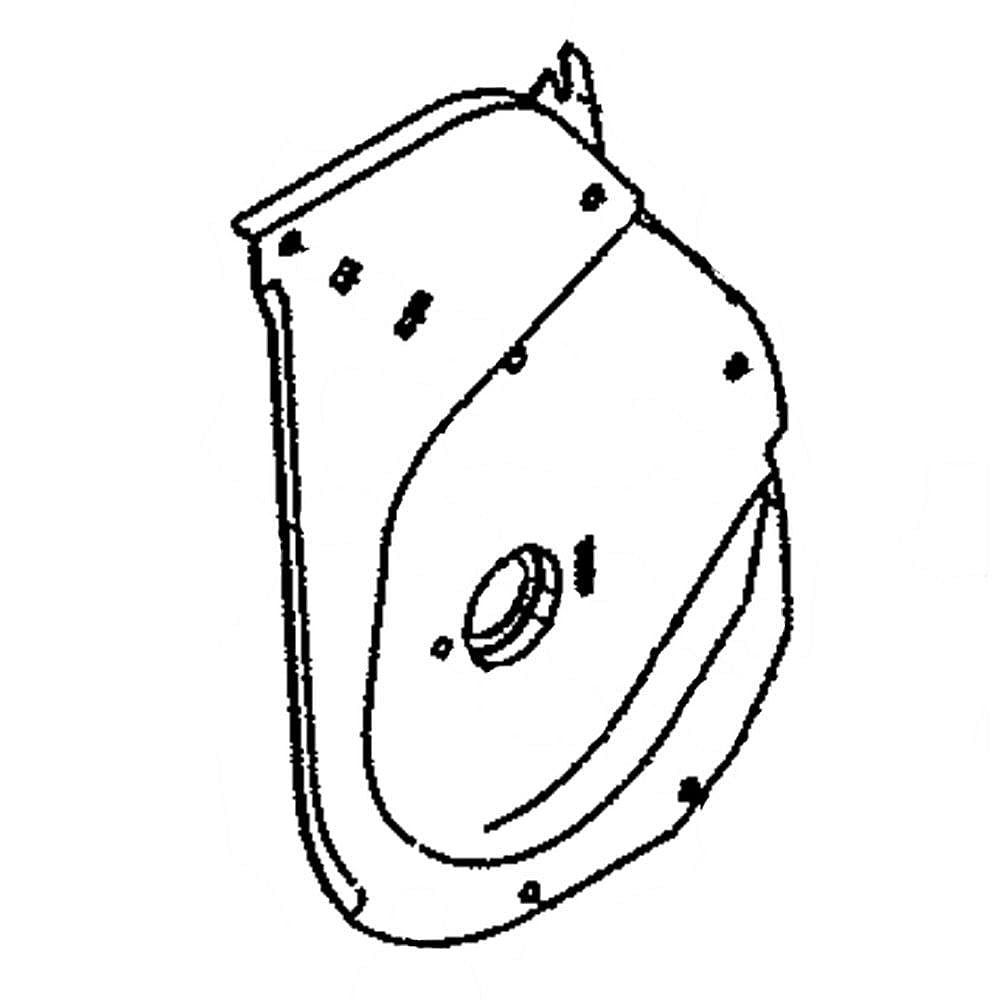 Part #790-00445-4019, Auger Plate, Left