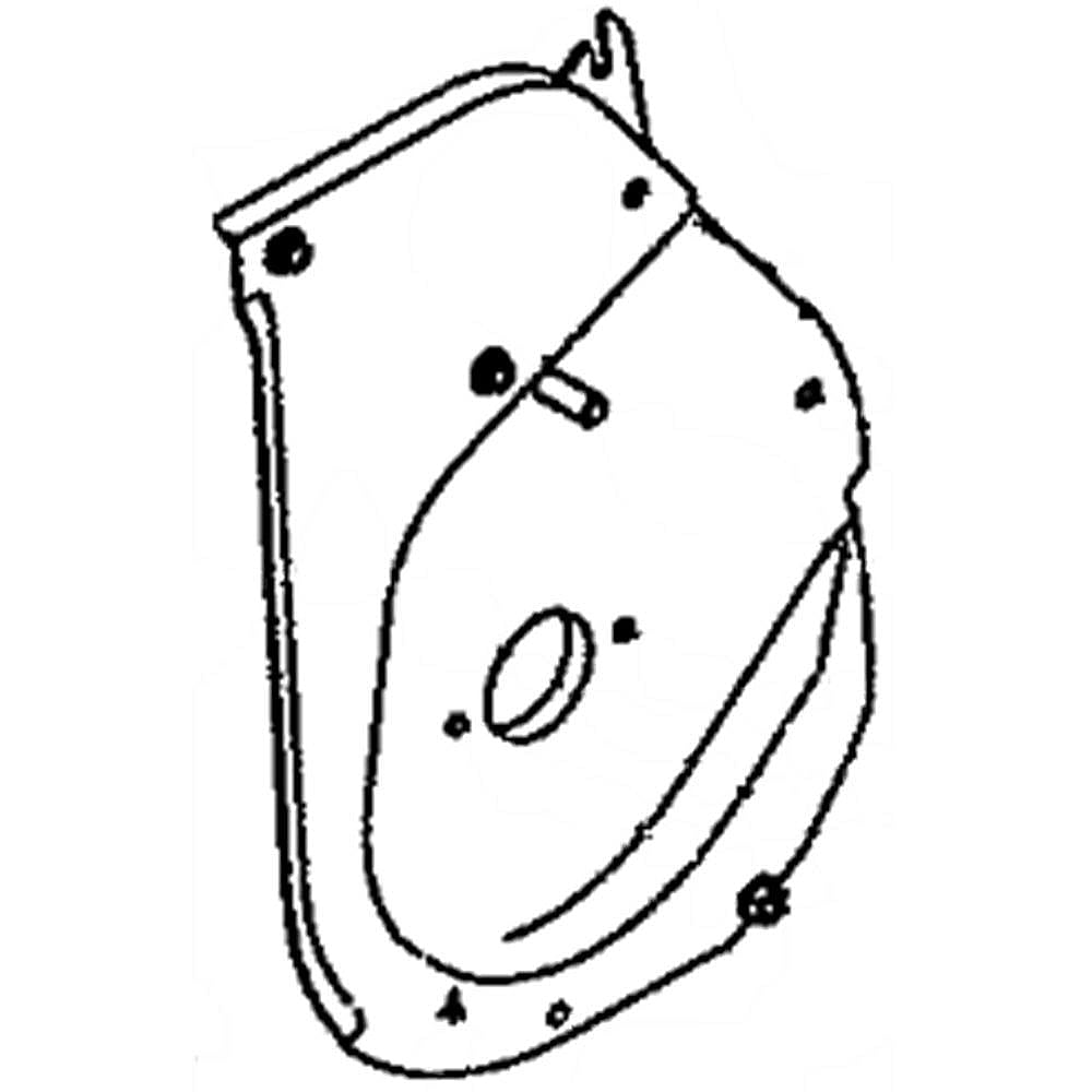 Part #790-00445, Auger Plate, Left