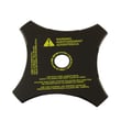 Line Trimmer Cutting Blade (replaces 791-145873)
