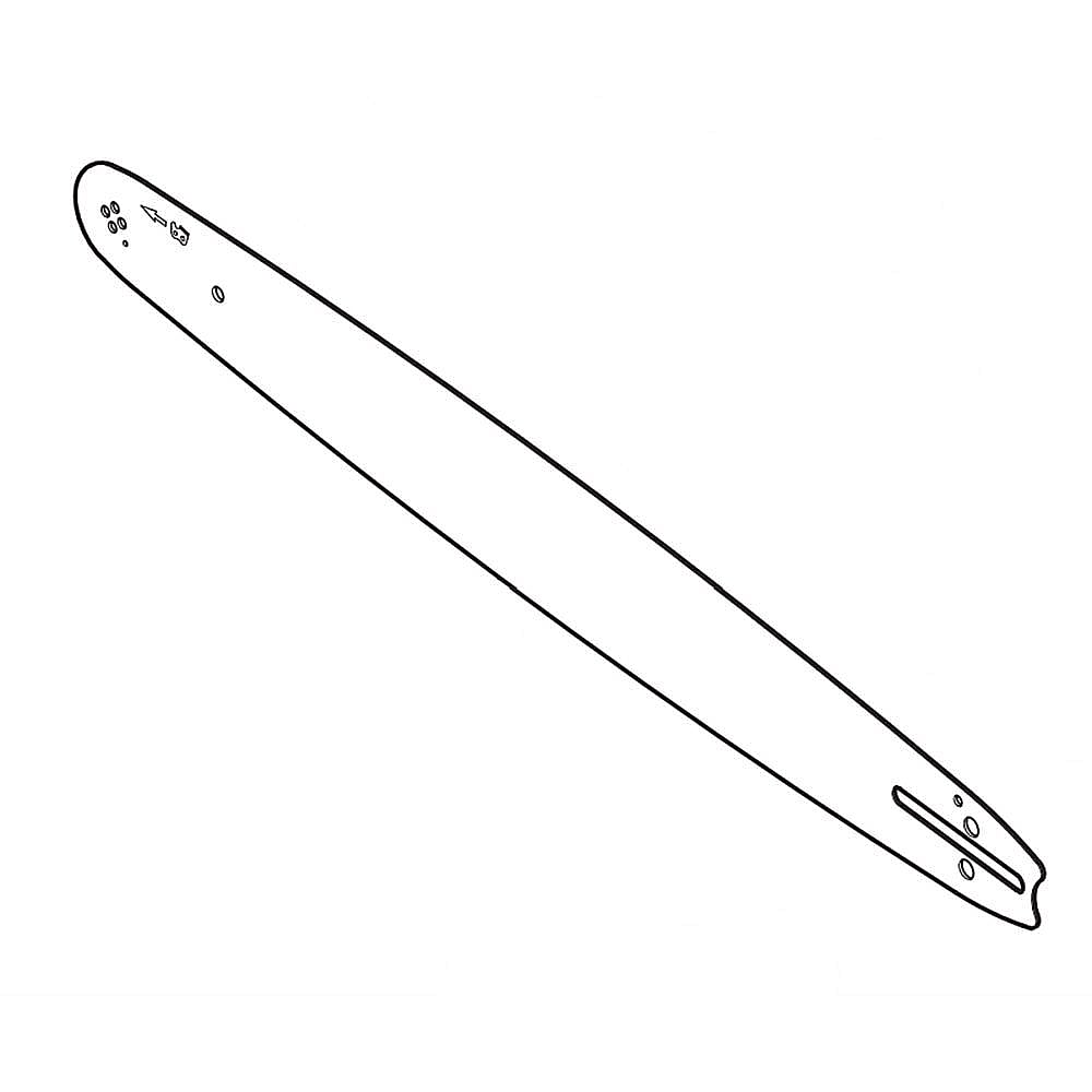 Part #795-00542, Chainsaw Bar, 16-In (Replaces 795-00502)