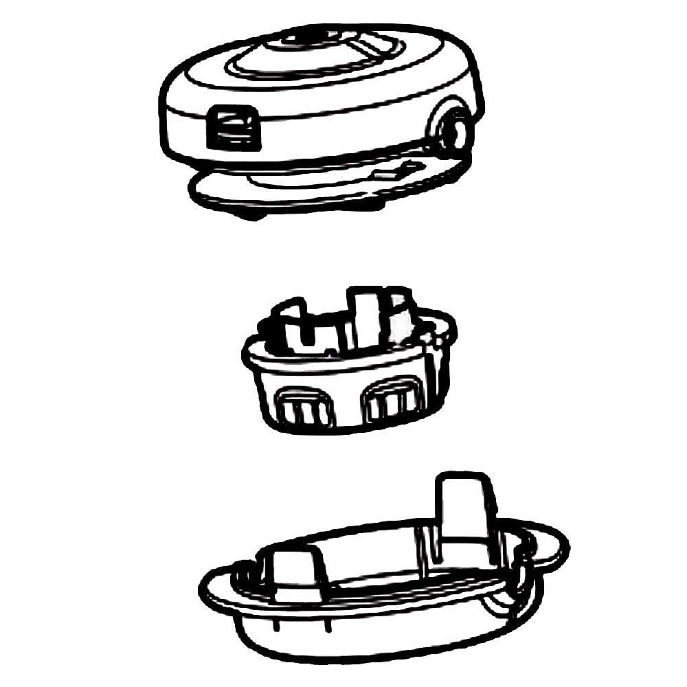 Part #841-034114S, Mtd Line Trimmer Cutting Head Assembly