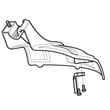 Line Trimmer Debris Shield for MTD 41ADAXSC793 - Part 841P032580S