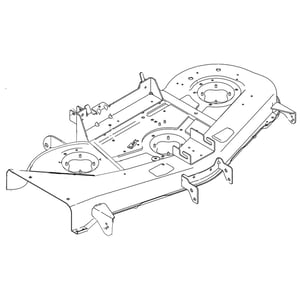 Lawn Tractor 54-in Deck Housing (replaces 903-04603-4021, 903-04603a-0716) 903-04603A-4021