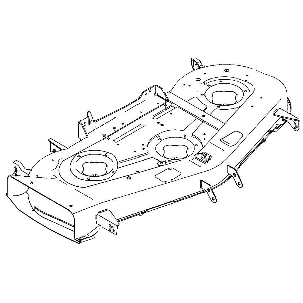 Part #903-05119-4044, Craftsman Lawn Tractor 54-In Deck Housing / 68.00 x 38.50 x 11.00