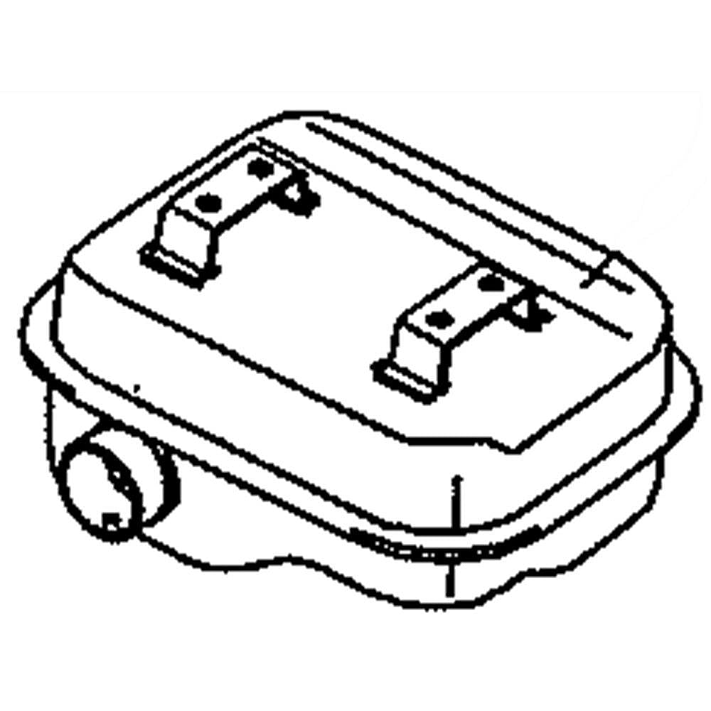 Part #908-05020, Muffler Body