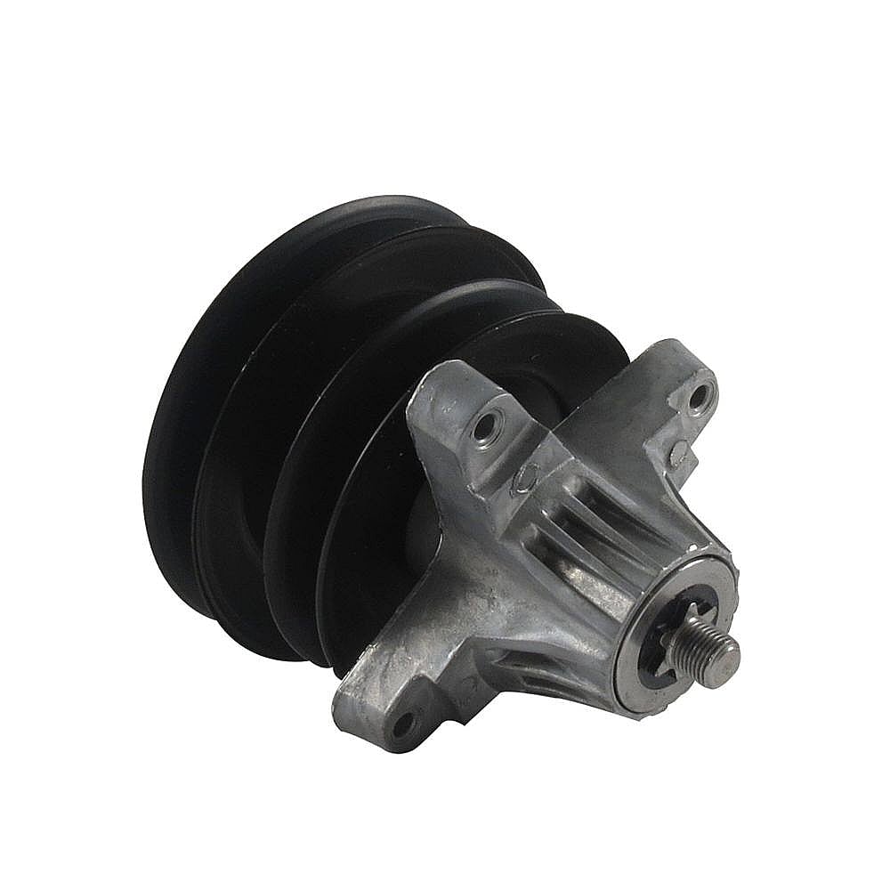 Part #918-0429A, Lawn Tractor Double Pulley Mandrel Assembly / 7.87 x 7.80 x 7.48