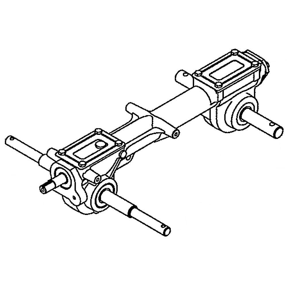Part #918-04815A, Tiller Transmission Assembly