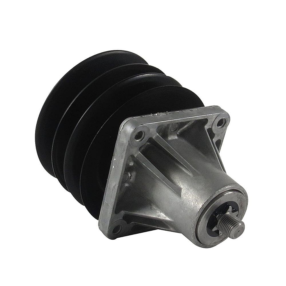 Part #918-0596D, Lawn Tractor Double Pulley Mandrel Assembly