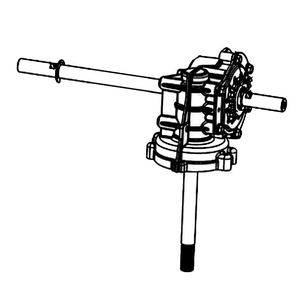 Part #918-07074, Troy-Bilt Flex Power Base Transmission Assembly