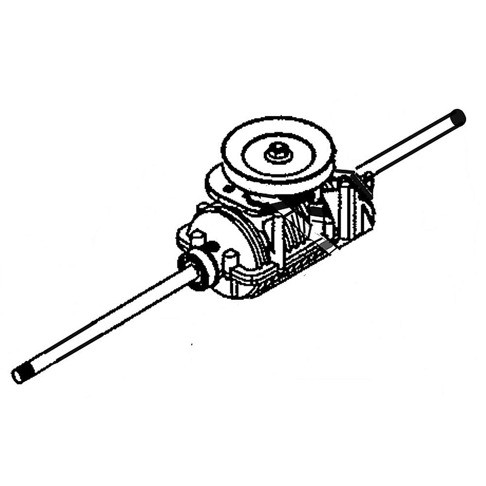 Part #918-07163, Mtd Lawn Mower Transmission Assembly