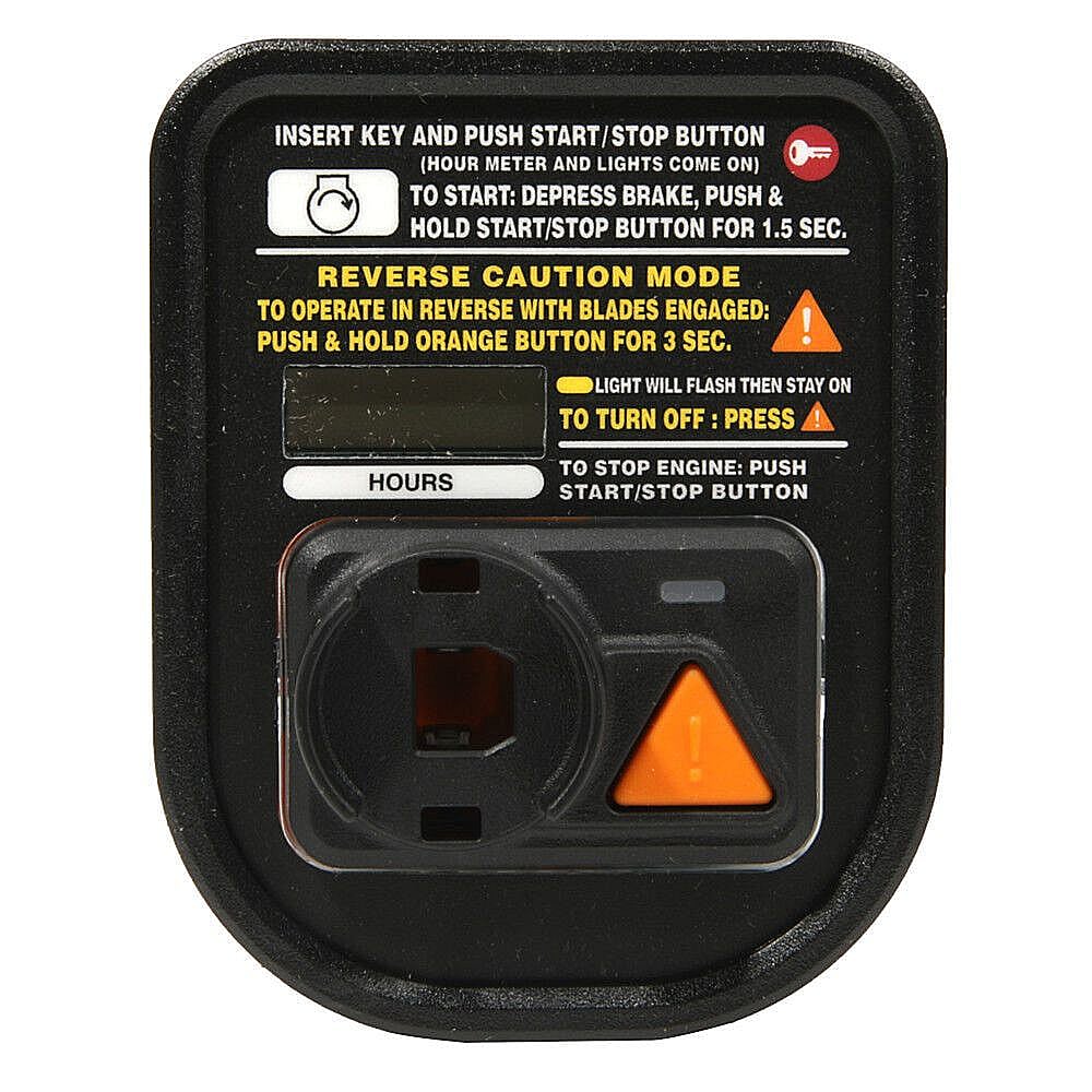 Part #925-06427A, Lawn Tractor Ignition Module And Indicator Meter Assembly