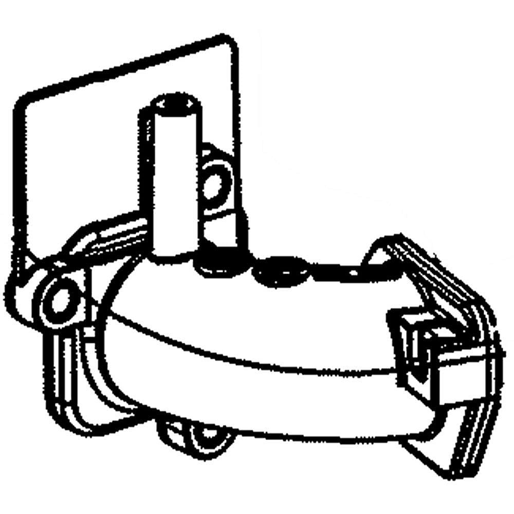 Part #931-10879, Mtd Pipe-Intake