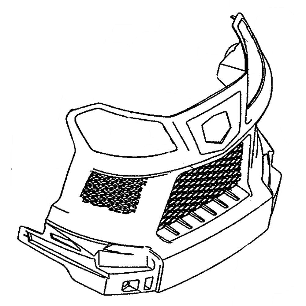 Part #931-10970, Lawn Tractor Grille