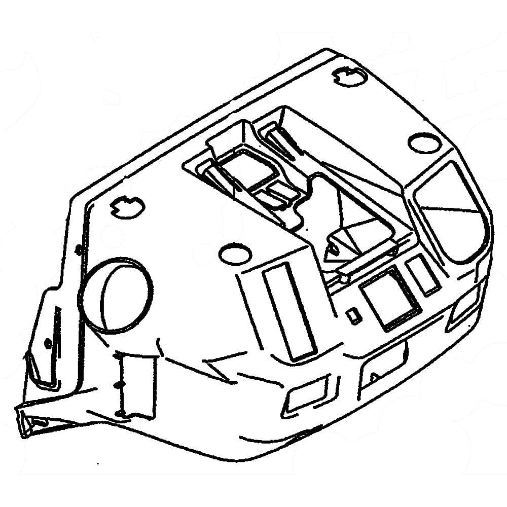 Part #931-11066B, Craftsman Upper Dash Cap (Craftsman)