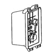Lawn & Garden Equipment Engine Air Filter Base for MTD 5X70MU - Part 931-12769