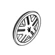 Hub Cap 4" Y 931-1825
