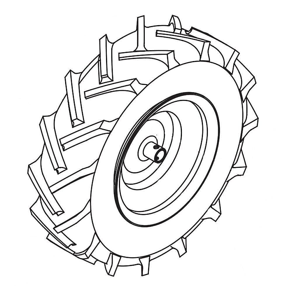 Part #934-04233, Complete Wheel