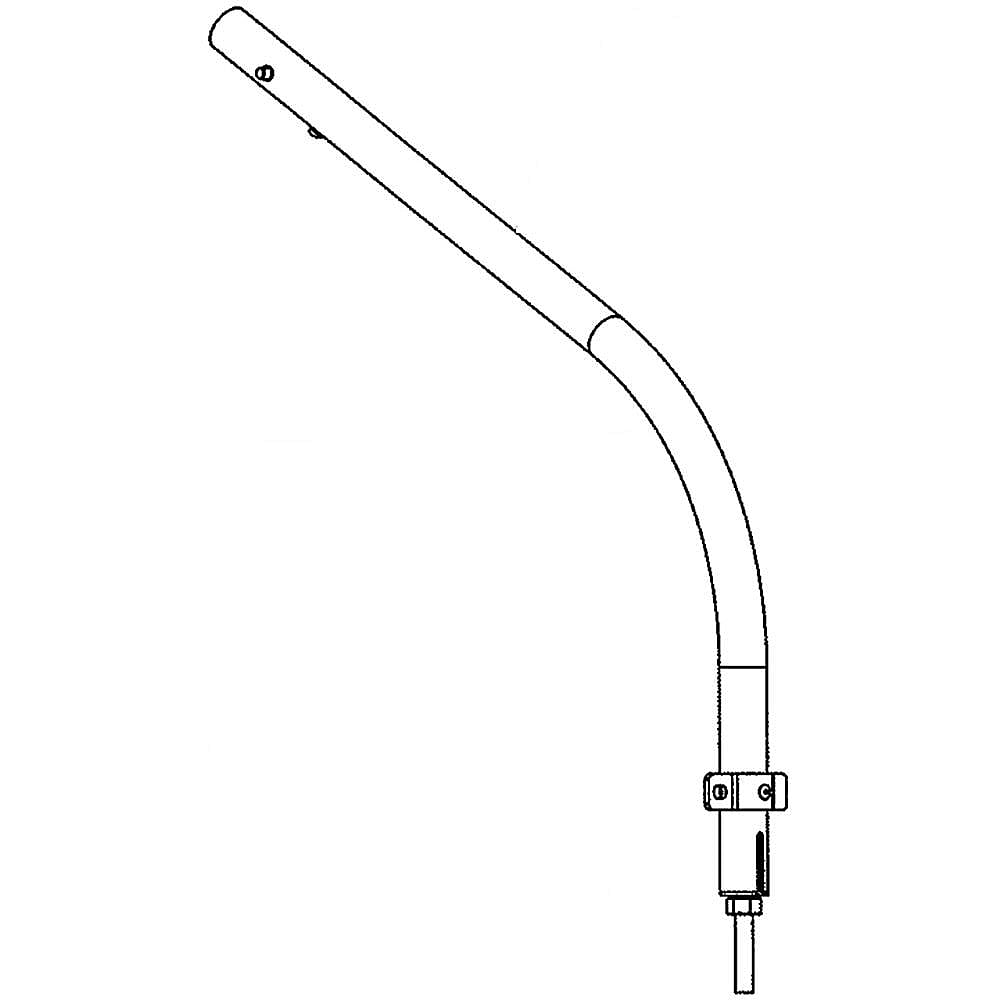 Part #941-031925S, Mtd Line Trimmer Drive Shaft, Lower