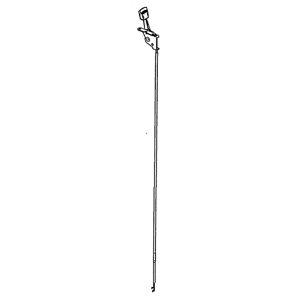 Part #946-05049A, Craftsman Lawn Tractor Throttle Cable