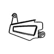 Lawn & Garden Equipment Engine Blower Housing Trim Plate for MTD 265-SU - Part 951-11110