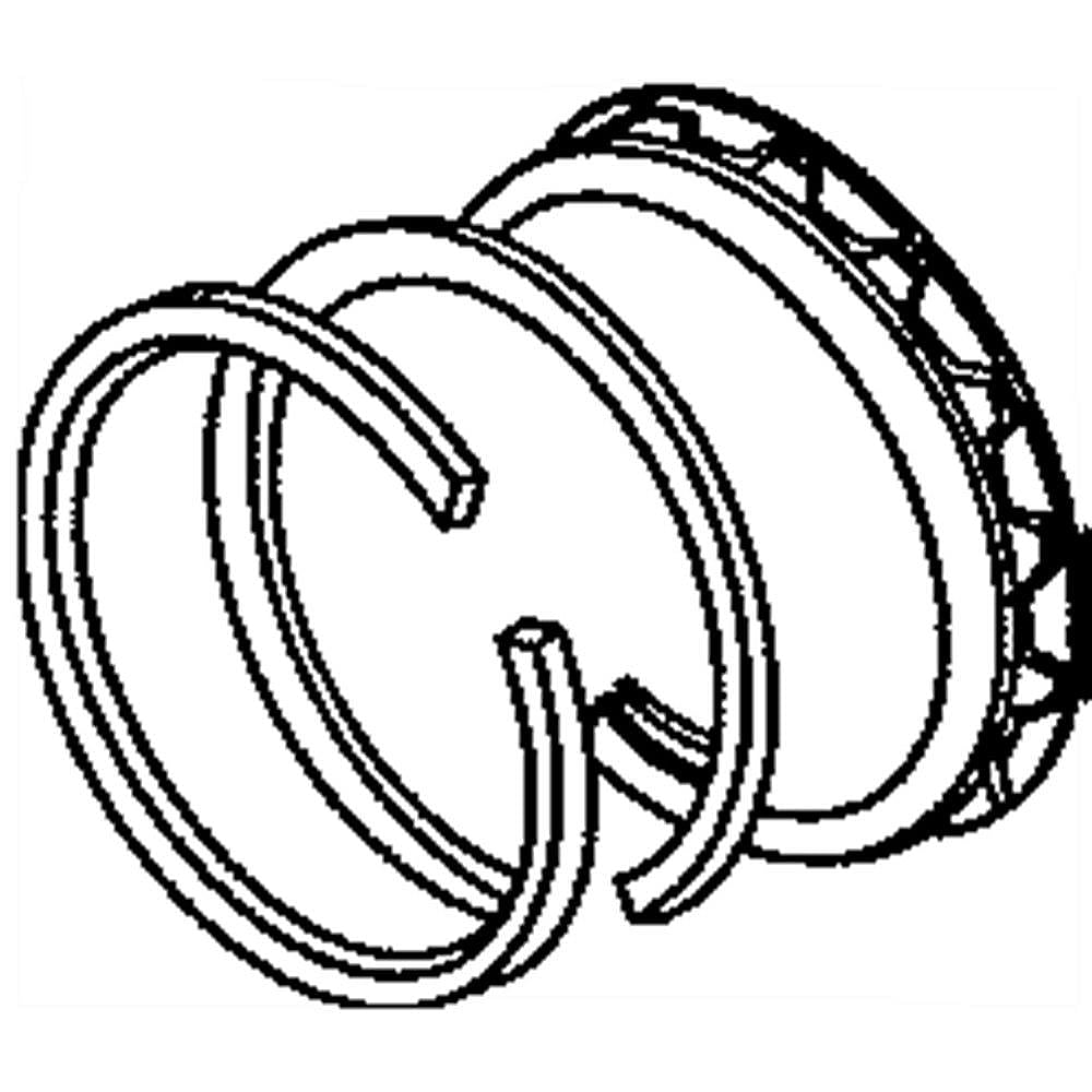 MTD Part #751P12111A, Piston Ring