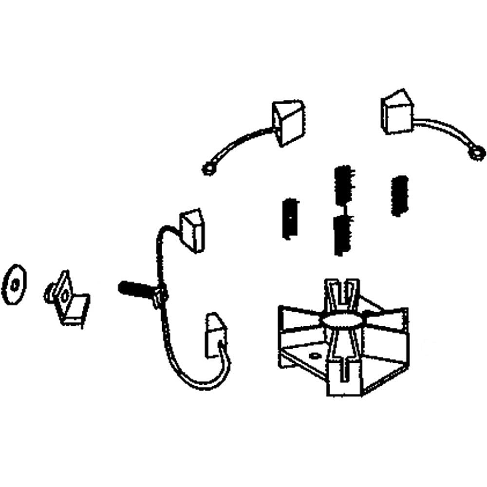 Lawn & Garden Equipment Engine Starter Motor Brush Assembly