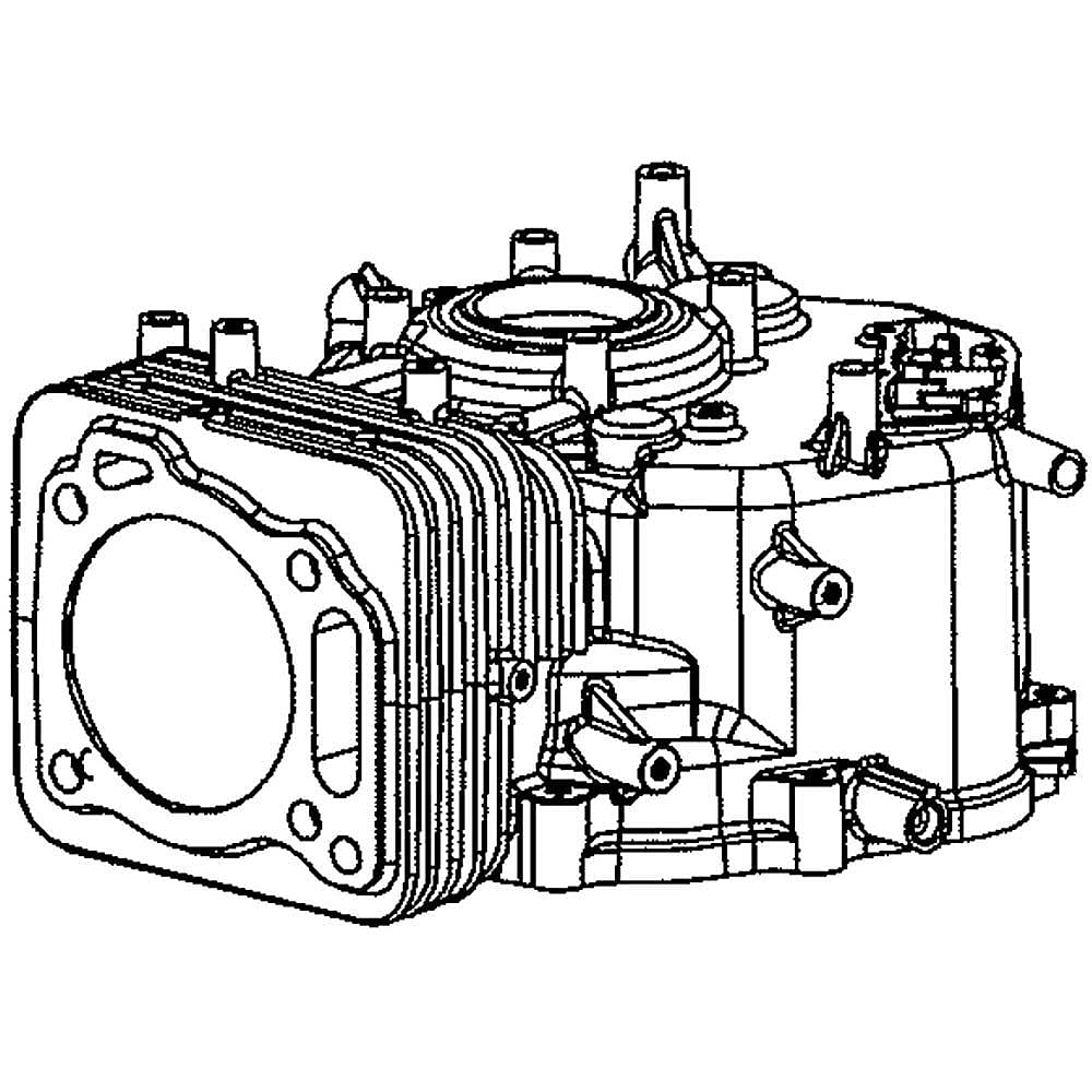 Part #951-14462, Lawn & Garden Equipment Engine Short Block (Replaces 751-14462) / 20.00 x 20.00 x 20.00