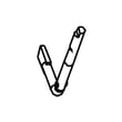 Governor Gear Shaft for MTD 690-WU - Part 951-15477
