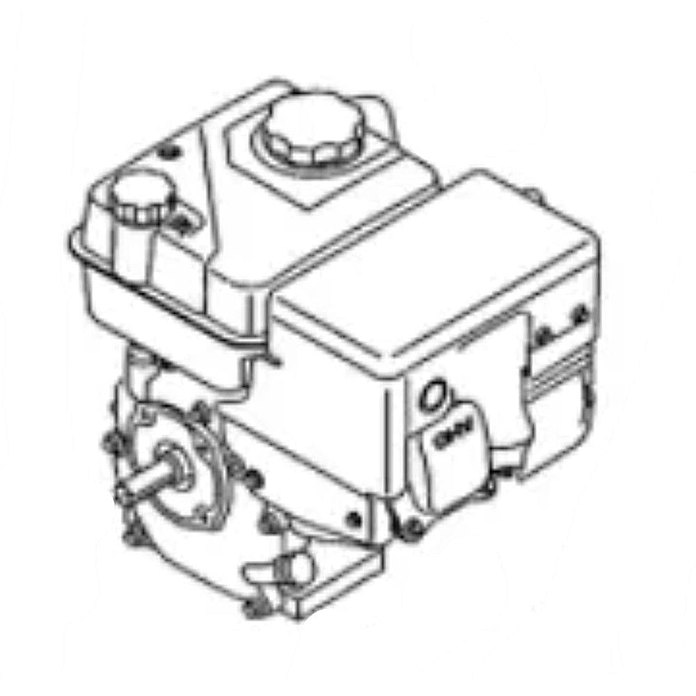 Part #952Z265-Sua, Snowblower Engine / 38.61 x 19.40 x 17.90