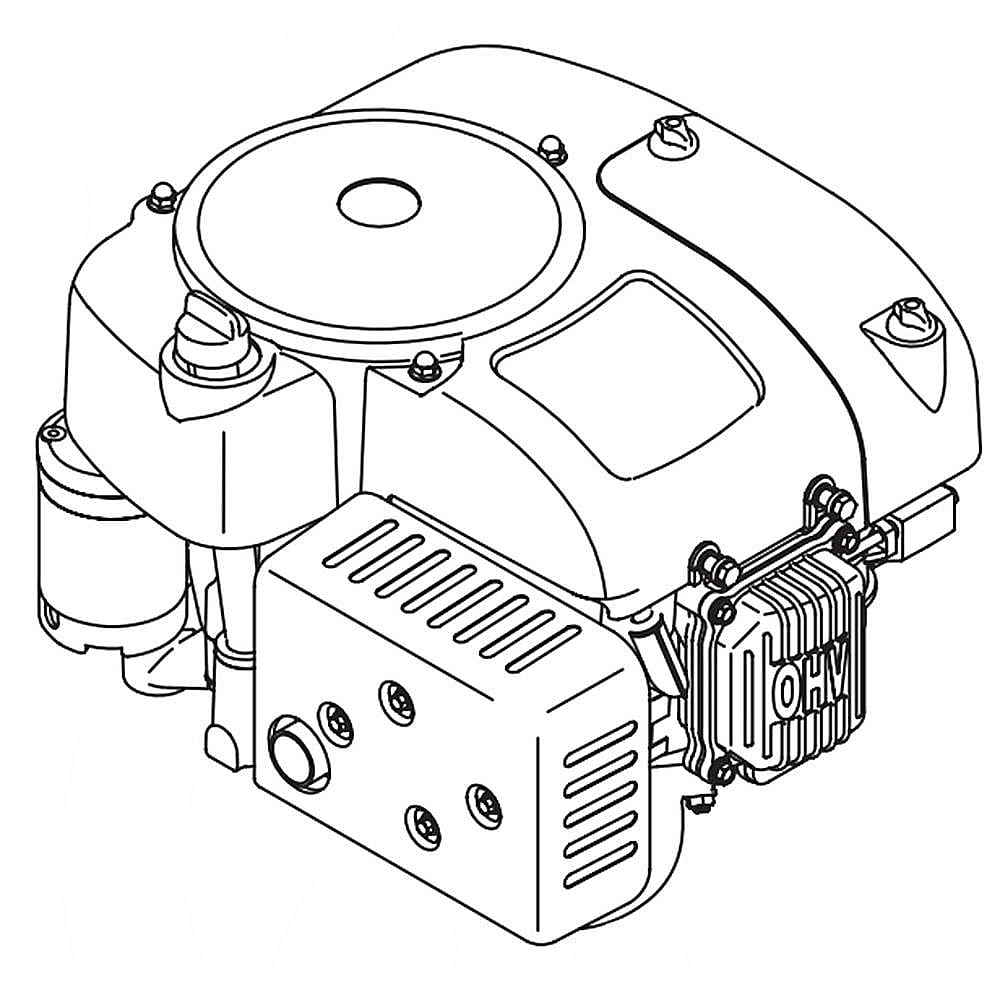 Part #952Z4P90Juf, Lawn & Garden Equipment Engine | 22.88 x 22.75 x 22.50