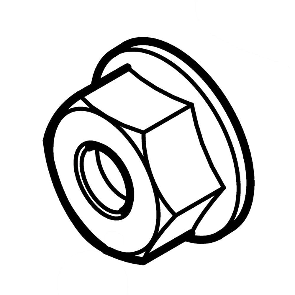 Craftsman Part #953-08105, Lawn And Garden Equipment Nut