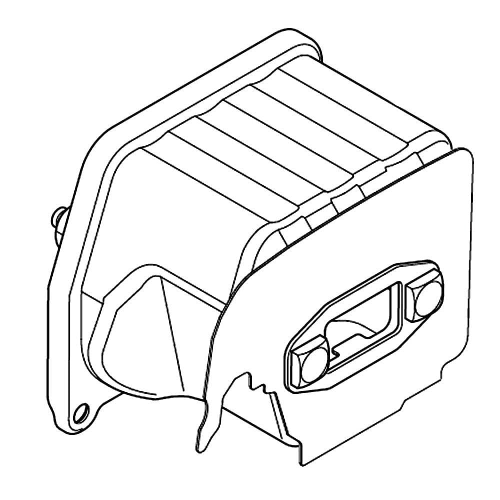 Part #953-08106, Craftsman Muffler