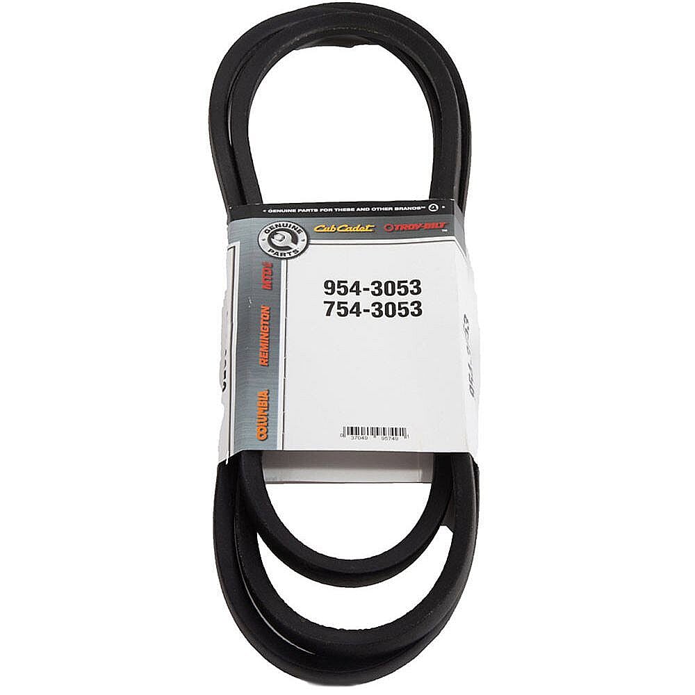 Part #954-3053, Lawn Tractor Snowblower Attachment Auger Drive Belt
