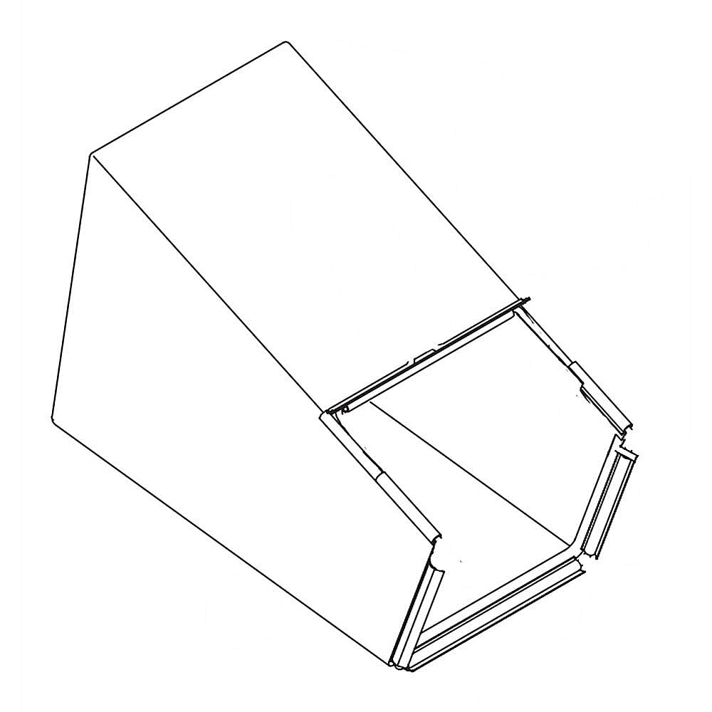 Part #964-04047, Lawn Mower Grass Bag Assembly