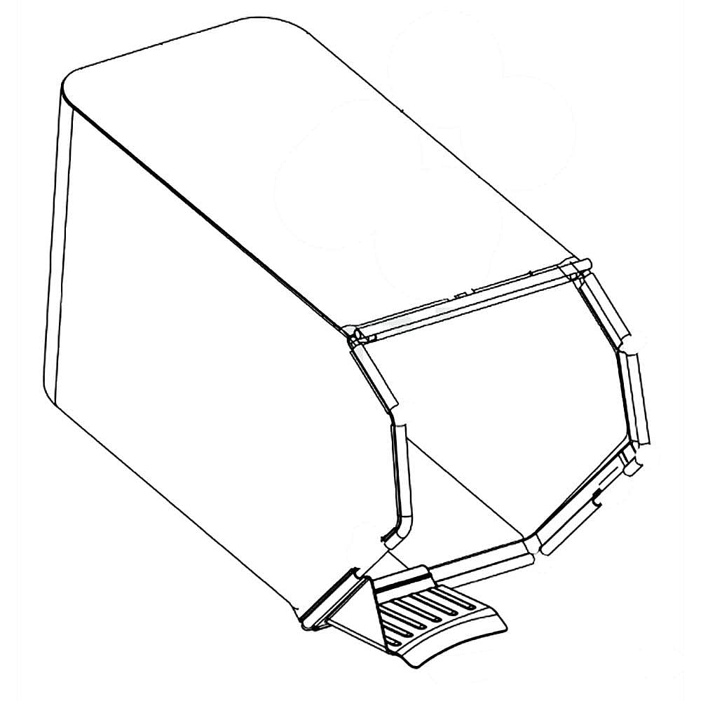 Part #964-05088, Craftsman Lawn Mower Grass Bag