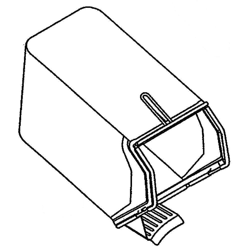Part #964-05201, Craftsman Lawn Mower Grass Bag Assembly