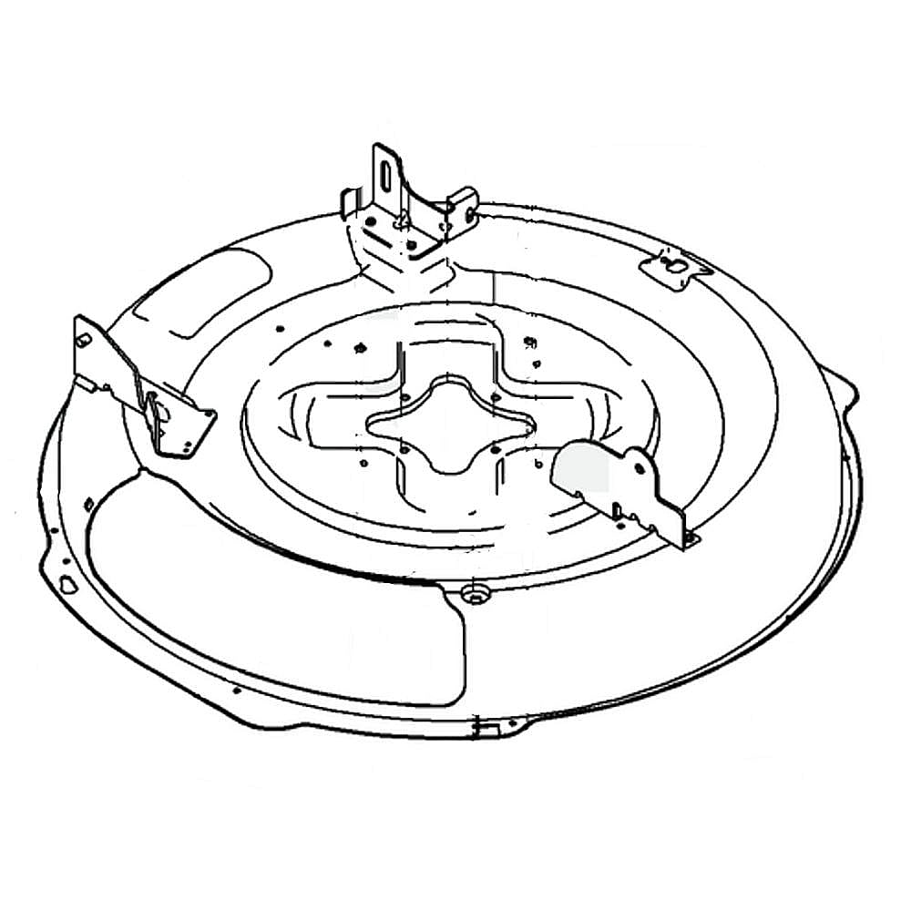 Part #983-05040E-0637, Lawn Tractor 30-In Deck Housing (Replaces 983-05040D-0637, 983-05040E) / 34.00 x 33.00 x 8.75