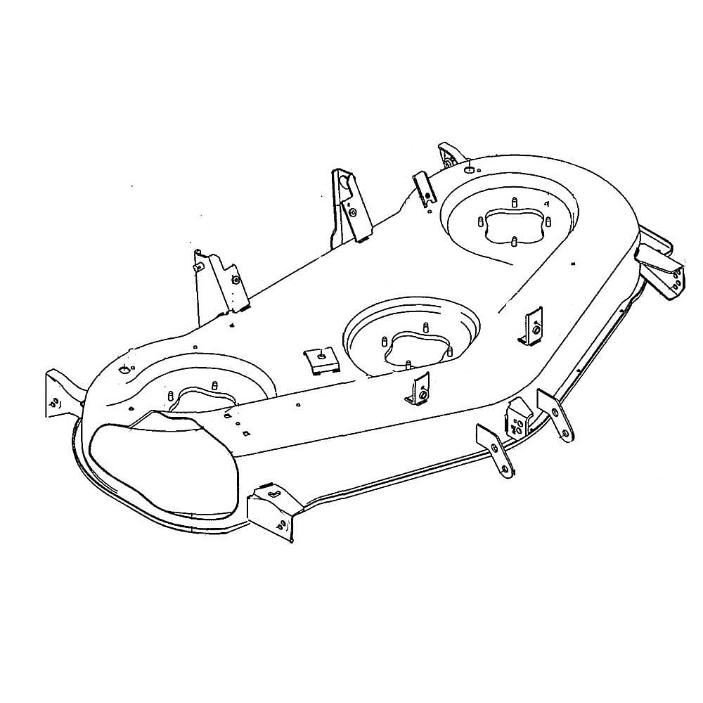 Lawn Tractor 54-in Deck Housing (Majestic Orange)