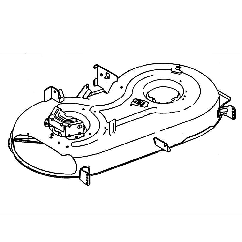 Part #983-05184A-0606, Lawn Tractor 42-In Deck Housing (Replaces 983-05184-0606)