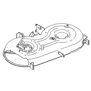 Lawn Tractor 42-in Deck Housing (replaces 983-05184-0637) 983-05184A-0637