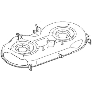 Lawn Mower 46-in Deck Housing (majestic Orange) 983-05196-0606