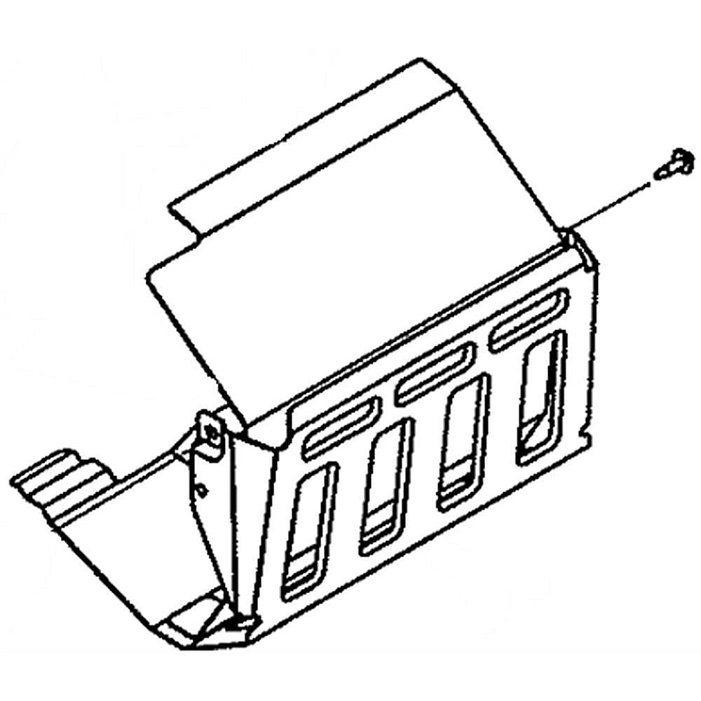 Part #983-05534, Muffler Shield Assembly
