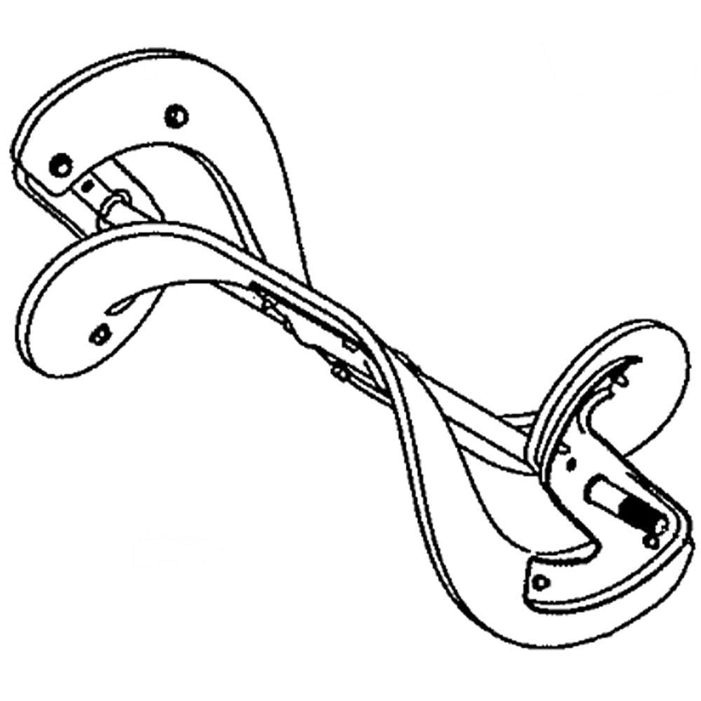 Part #984-04393, Snowblower Auger Assembly