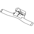Mtd Snowblower Chute Control Handle Assembly for Craftsman 247889800 - Part 984-04401