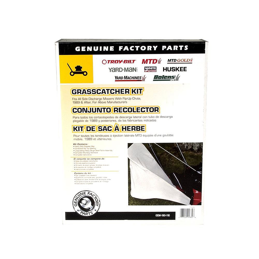 Part #oem-190-110, Lawn Mower Grass Bag